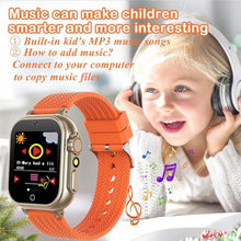Load image into Gallery viewer, iCHOMKE Kids Smart Watch, Girls Boys Smartwatch with 26 Games Camera Video Recorder Player,Pedometer,Birthday Learning Toys Gifts for 4-10 Years Children (Orange)_2554