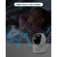 Load image into Gallery viewer, iFamily Baby Monitor,5" Screen with 30Hrs Battery Life,Remote Pan-Tilt-Zoom, black_1185