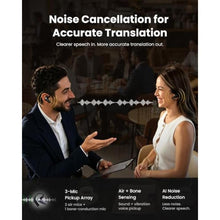 Load image into Gallery viewer, iflytek AI Translation Earbuds Real Time, 2-Way Voice Interpreter, Offline, Grey_648
