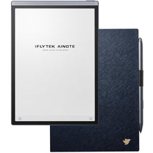 Load image into Gallery viewer, iflytek AINOTE Air 2,8.2-inch E Ink Tablet for Meetings, AI Note Taking Tablet with Blue Folio Case,Voice-to-Text Transcription, Multi-Languages Chatgpt Support,Digital Notebook for Work/Study_1