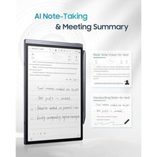 Load image into Gallery viewer, iflytek AINOTE Air 2,8.2-inch E Ink Tablet for Meetings, AI Note Taking Tablet with Blue Folio Case,Voice-to-Text Transcription, Multi-Languages Chatgpt Support,Digital Notebook for Work/Study_720