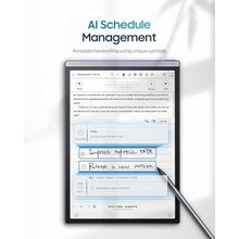 Load image into Gallery viewer, iflytek AINOTE Air 2,8.2-inch E Ink Tablet for Meetings, AI Note Taking Tablet with Blue Folio Case,Voice-to-Text Transcription, Multi-Languages Chatgpt Support,Digital Notebook for Work/Study_722