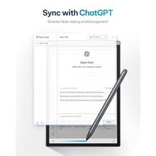 Load image into Gallery viewer, iflytek AINOTE Air 2,8.2-inch E Ink Tablet for Meetings, AI Note Taking Tablet with Blue Folio Case,Voice-to-Text Transcription, Multi-Languages Chatgpt Support,Digital Notebook for Work/Study_723