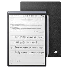 Load image into Gallery viewer, iFLYTEK AINOTE Air 2 Bundle with Black Folio Case, 8.2-inch AI Paper Tablet Writing Tablet, Digital Notebook with Pen, Voice-to-Text Transcription, Multi-Languages Chatgpt Support_1