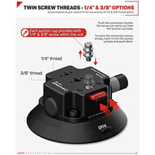Load image into Gallery viewer, IFOOTAGE VS-118 Spider Crab Vehicle Suction Cup Camera Mount, Black_313