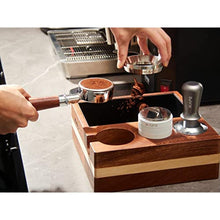 Load image into Gallery viewer, IKAPE 51mm Espresso Tamper, Premium Barista Coffee Tamper with Calibrated Spring Loaded, 100% Flat Stainless Steel Base Tamper for Espresso Machine, Silver_1757