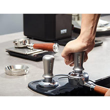 Load image into Gallery viewer, IKAPE 51mm Espresso Tamper, Premium Barista Coffee Tamper with Calibrated Spring Loaded, 100% Flat Stainless Steel Base Tamper for Espresso Machine, Silver_1758