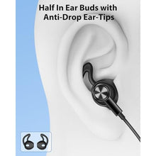 Load image into Gallery viewer, iMangoo 90 Angled Wired Earbuds USB C Headphones for Apple Android Headset, Black_3