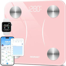 Load image into Gallery viewer, INSMART Smart Scale for Body Weight, 0.1lb High Accuracy, 24 Metrics, Pink_1