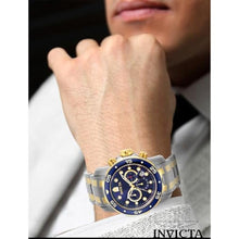 Load image into Gallery viewer, Invicta Men's Pro Diver Scuba 48mm Two Tone Stainless Steel Chronograph Quartz Watch, TT/Blue (Model: 0077), StainlessSteel_10391