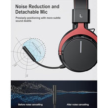 Load image into Gallery viewer, Inwa PS5 Headset Wireless with Game/Chat Balance Mixer, Lower Latency 5.8GHz Tech, 7.1 Surround Sound, Protein Soft Earmuffs, Detachable Mic, Works with PS5, PS4, Black_6744