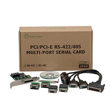 Load image into Gallery viewer, IO CREST 4 Port RS-232 Serial PCIe 2.0 X1 Controller Card Components SI-PEX15042_8278