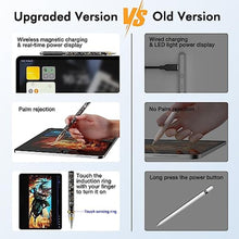 Load image into Gallery viewer, iPad Pencil 2nd Generation Wireless Magnetic Charging,Apple Pencil 2nd Gen Active Stylus Pen for iPad Pro 11inch 1/2/3/4 12.9 inch 3/4/5/6 (2018-2022), iPad Air 4th 5th Generation,iPad mini 6th Gen, Clear_1294