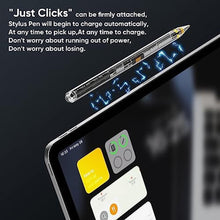 Load image into Gallery viewer, iPad Pencil 2nd Generation Wireless Magnetic Charging,Apple Pencil 2nd Gen Active Stylus Pen for iPad Pro 11inch 1/2/3/4 12.9 inch 3/4/5/6 (2018-2022), iPad Air 4th 5th Generation,iPad mini 6th Gen, Clear_1295