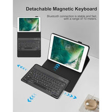Load image into Gallery viewer, iPad Pro 12.9 Case with Keyboard 1st/2nd Generation, Detachable Keyboard for iPad Pro 12.9in 2015/2017 Gen Case, Smart Folio Keypad with Pen Slot for Pro12.9 Old Model: A1670/A1671/A1584/A1652, Black_687