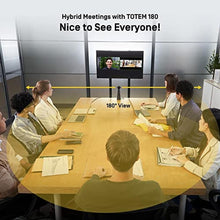 Load image into Gallery viewer, IPEVO Totem 180 4K Panoramic Video Conference Camera w/ 180 & 120 View, Premium Webcam, Full Room Coverage, AI Auto Framing, Noise Reduction Mics, Plug-and-Play USB-C, Remote Hybrid Learning, Black_8448