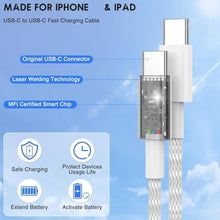 Load image into Gallery viewer, iPhone 18 Pro Max Charger Fast Charging, 40W Dynamic Power Adapter with 60W Max Woven 6FT USB-C Cable Data Sync for iPhone 17/Air/16/15 Plus/16/15 Pro Max/iPad Air mini Pro/AirPods Pro, DynamicPower_71