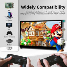 Load image into Gallery viewer, iPistBit Raspberry Pi Screen, 10.1 Inch Touchscreen Monitor, IPS 1024600, Dual Built-in Speakers, HDMI Portable Monitor Compatible with Raspberry Pi 5/4/3/Zero,Driver Free, Black_369