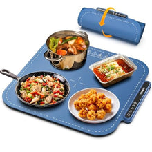 Load image into Gallery viewer, iTRUSOU Electric Warming Tray - Full Surface Heating,Rollable & Portable,Premium Silicone Nano-Material,3 Temperature Settings,Auto Shut-Off -Versatile Food Warmer for Pizza, Meals, and More_1