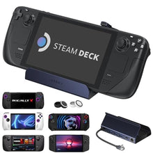 Load image into Gallery viewer, iVANKY 8-in-1 Steam Deck Dock for ASUS ROG Ally X/Legion Go/MSI Claw, MidnightBlue_1