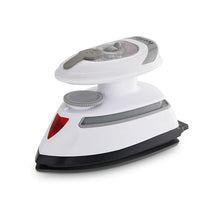 Load image into Gallery viewer, Ivation Travel Steam Iron | Mini Dual Voltage Dry Iron & Clothes Steamer with Nonstick Soleplate, Temperature Control & Indicator Light | Heats in Seconds, Small & Compact, ETL Certified, 1.3 Lbs., White_1