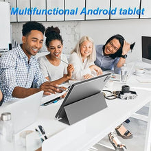Load image into Gallery viewer, IWEGGO Android 15 Tablet, 10 Inch 18GB RAM+128GB ROM/ 2TB Expandable Tablet, 2.0GHz Quad-core Processor, 1280*800 HD Touch Screen, 5G WiFi6 BT 5.0, 2 in 1 Tablets with Keyboard Case Mouse Stylus Black_364