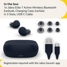 Load image into Gallery viewer, Jabra Elite 7 Active True Wireless Bluetooth Sports Earbuds Shake Grip for Secure in-Ear Fit Ultimate Workout Earbuds, Adjustable Active Noise Cancellation, Fast Charging Navy_1541