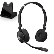 Load image into Gallery viewer, Jabra Engage 65 Wireless Headset, Stereo Telephone Headset with Industry-Leading Wireless Performance, Advanced Noise-Cancelling Microphone, All Day Battery Life, Black_1