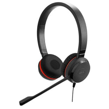 Load image into Gallery viewer, Jabra Evolve 20 SE Wired Dual-Ear Headset with Microphone for Work, USB-A and USB-C Wired Headphones, Microsoft Teams Certified, On-Ear Comfort, Connects to Laptops, iPhone & Android Devices, Mono_1