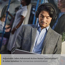 Load image into Gallery viewer, Jabra Evolve2 75 PC Wireless Headset with 8-Microphone Technology - Dual Foam Stereo Headphones with Adjustable Advanced Active Noise Cancelling, USB-A Bluetooth Adapter and UC Compatibility - Black_2199