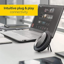 Load image into Gallery viewer, Jabra Speak 710 MS Wireless Bluetooth Speakerphone with Link 370 USB Adapter Portable Conference Speaker for Holding Meetings Anywhere with Immersive Sound - Certified for Microsoft Teams, Black_1385