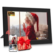Load image into Gallery viewer, Jazeyeah WiFi Uhale Digital Picture Frame,10.1 Inch Smart Photo Frame with1280 * 800 HD IPS Touch Screen,Share Photos/Videos Instantly via App from Anywhere Thanksgiving Gifts, Black_1