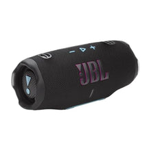 Load image into Gallery viewer, JBL Charge 6 - Portable Waterproof & Drop-Proof Bluetooth Speaker, Bold JBL Pro Sound & AI Sound Boost, 28Hrs Playtime, Built-in powerbank & Comes with a Sturdy/Removable Carrying Strap (Black/Teal), BlackTeal_1
