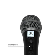 Load image into Gallery viewer, JBL Commercial CSHM10 Handheld Dynamic XLR Unidirectional Microphone With On/Off Switch (Cable Not Included) Black, Medium_24