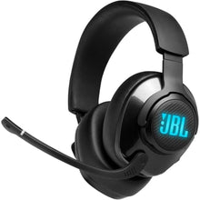 Load image into Gallery viewer, JBL Quantum 400 - Wired over-ear gaming headset with game-chat balance dial, JBL QuantumSURROUND and DTS, Voice focus directional flip-up mic and memory foam ear cushions (Black)_1
