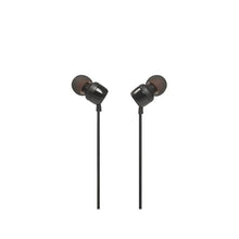 Load image into Gallery viewer, JBL Tune 110E - in-Ear Headphones - Black_1