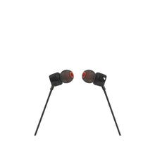 Load image into Gallery viewer, JBL Tune 110E - in-Ear Headphones - Black_1625