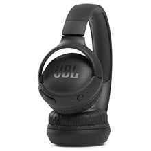Load image into Gallery viewer, JBL Tune 570BT On-Ear Wireless Bluetooth Headphones with Pure Bass Stereo Sound, Includes Cleaning Cloth - Black(JBLT570BTBLKAM-CC)_1088