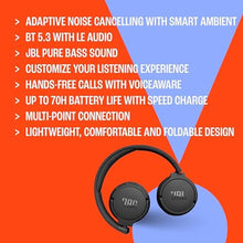 Load image into Gallery viewer, JBL Tune 670NC - Wireless On-Ear Headphones - Purple_1226
