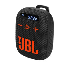Load image into Gallery viewer, JBL Wind 3 FM Bluetooth Handlebar Speaker (Black/Orange), BlackOrange_21