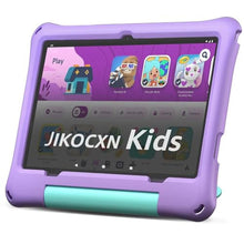Load image into Gallery viewer, JIKOCXN Kids Tablet, Android 16 Tablet for Kids 10 inch Octa-Core with Case, 24GB RAM 64GB ROM 1TB TF Card Expandable for Toddler Children, Parental Control, Dual Camera, BT5.0, WiFi, Gift (Purple)_1