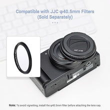 Load image into Gallery viewer, JJC Magnetic Lens Cap Cover Lens Protector for Sony ZV-1F ZV1F Vlog Camera, Black_237