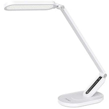 Load image into Gallery viewer, JKSWT Desk Lamp, for Eye Care, Dimmable Table Lamp with 5 Colour Modes, 72 LEDs with USB Charging Port, Touch Control and Memory Function, Office Lamp, White_1