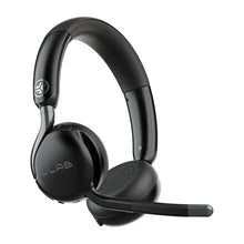 Load image into Gallery viewer, JLab, Go Work Gen 3, Wireless Headset, Boom Microphone, Noise Cancelling Mic, USB-C Dongle, Bluetooth Multipoint, Black, Graphite_1