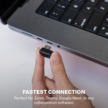 Load image into Gallery viewer, JLab, Go Work Gen 3, Wireless Headset, Boom Microphone, Noise Cancelling Mic, USB-C Dongle, Bluetooth Multipoint, Black, Graphite_231