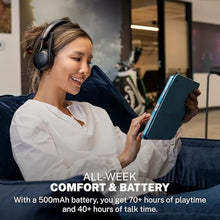 Load image into Gallery viewer, JLab, Go Work Gen 3, Wireless Headset, Boom Microphone, Noise Cancelling Mic, USB-C Dongle, Bluetooth Multipoint, Black, Graphite_233