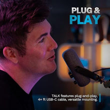 Load image into Gallery viewer, JLab JBuds Talk, USB Microphone, Cardioid Omni Stereo Bi-Directional, White, Black_8164