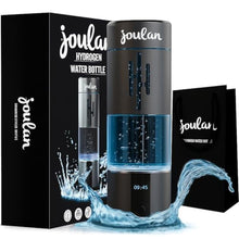 Load image into Gallery viewer, Joulan Hydrogenated Water Bottle Generator Glass & Stainless Steel 4500 PPB | SPE & PEM Water Ionizer | Portable Rechargeable Hydrogen Water Bottle for Healthy Hydration_1