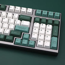 Load image into Gallery viewer, JSJT 149 Keys Botanical Keycaps PBT Dye Sub Cherry Profile Keycap Set 6.25u/6.5u/7u Spacebar Suitable for ANSI/ISO Layout Cherry MX Switches K65 K70 G710+ Mechanical Keyboard_1455