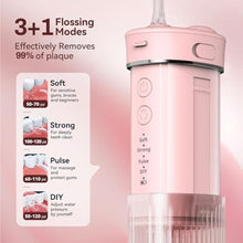Load image into Gallery viewer, JTF Portable Water Flosser for Travel, 50% Smaller Compact Mini Design, Pink_1287
